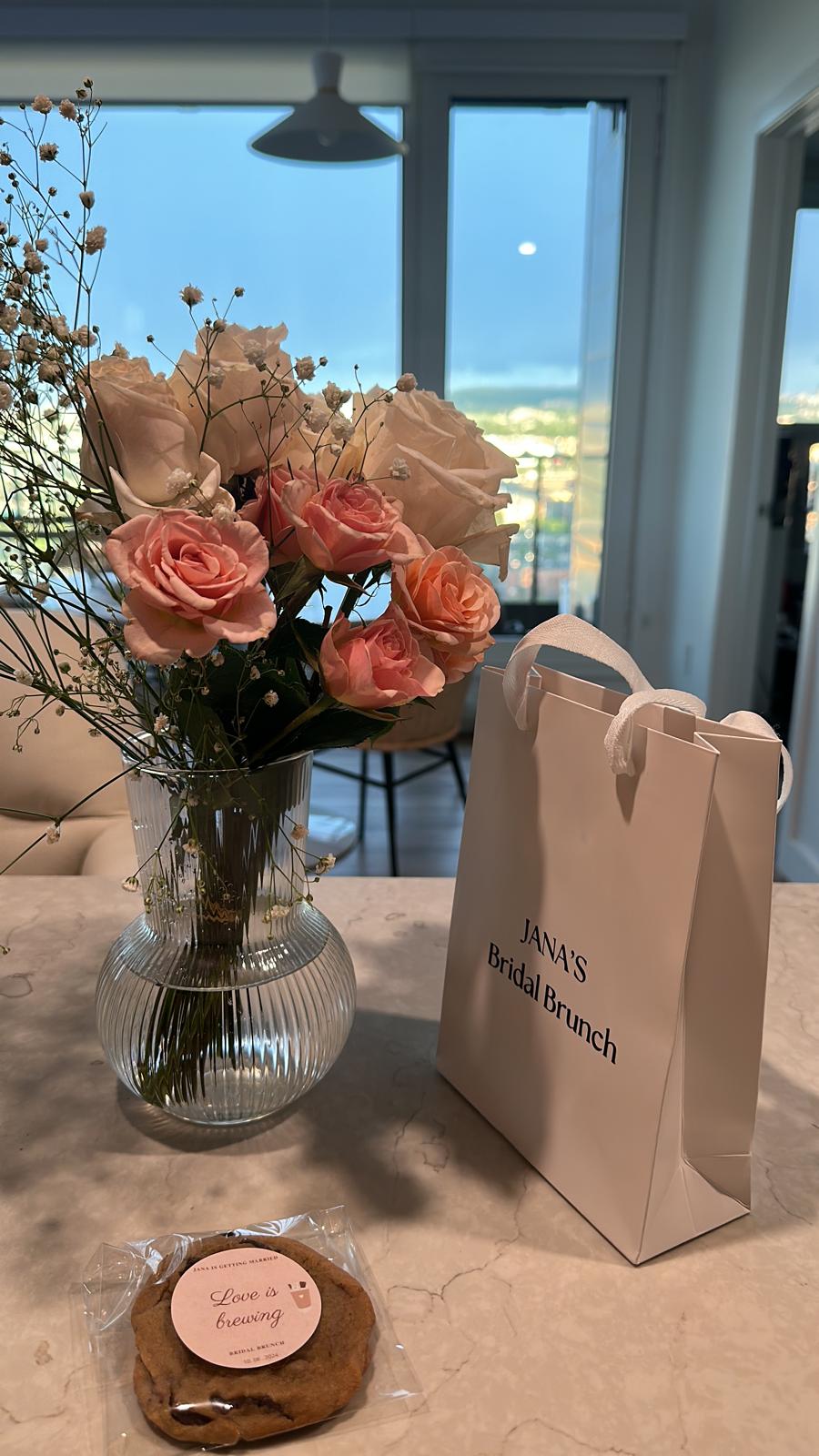 Bridal brunch bag